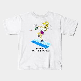 Keep out of the kitchen - Pickleball Kids T-Shirt